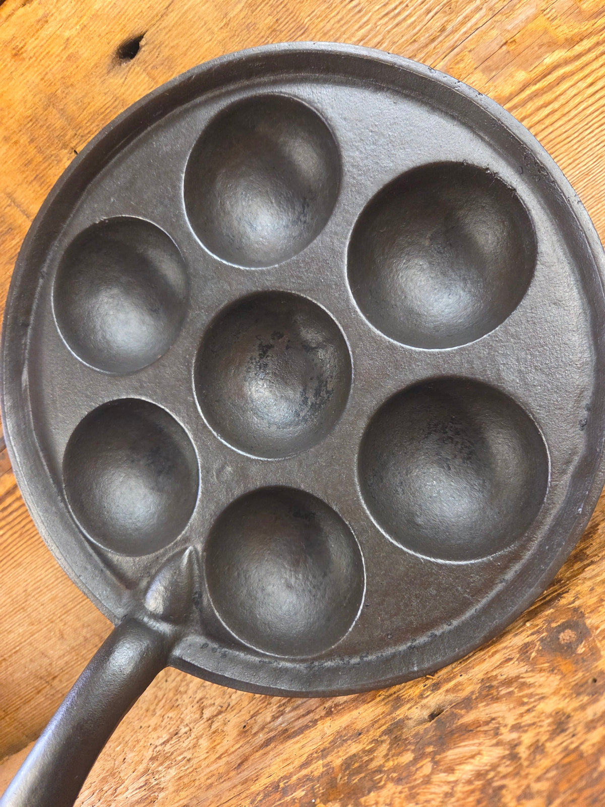 Rare and so cool! 1920’s era Griswold made Alfred Andresen Munk Pan No. 2992 Cast Iron Munk Pan Skillet