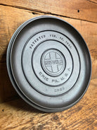 1920’s Griswold #9 Dutch Oven w/ Slant Logo p/n 834 A and p/n 2552 matching block lid Dutch Ovens Trivets & Kettles