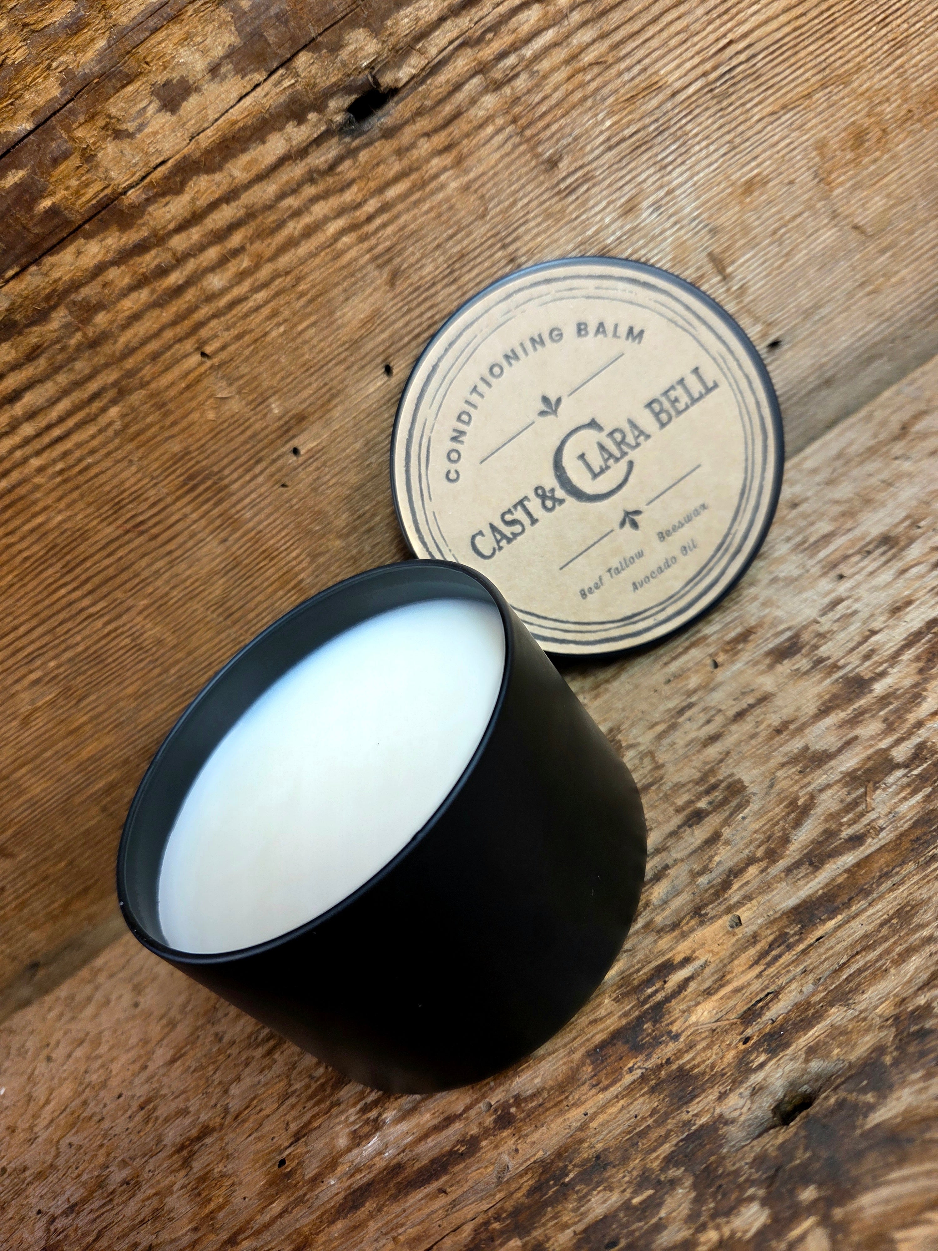 Cast Iron Conditioning Balm (6 oz - Medium) One Medium Tin (6 Oz total) Merchandise
