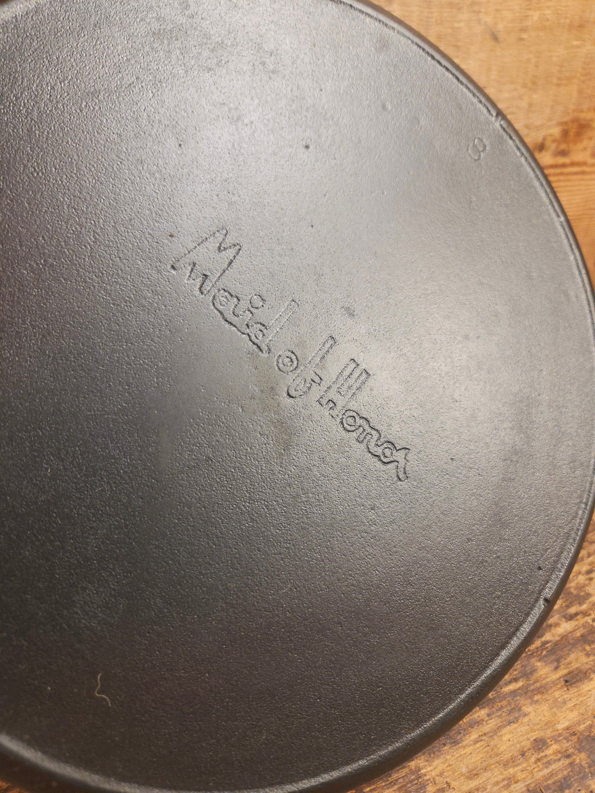 WOW! Maid of Honor (Lodge?) #8 skillet. Hard to find awesome design! - Skillet