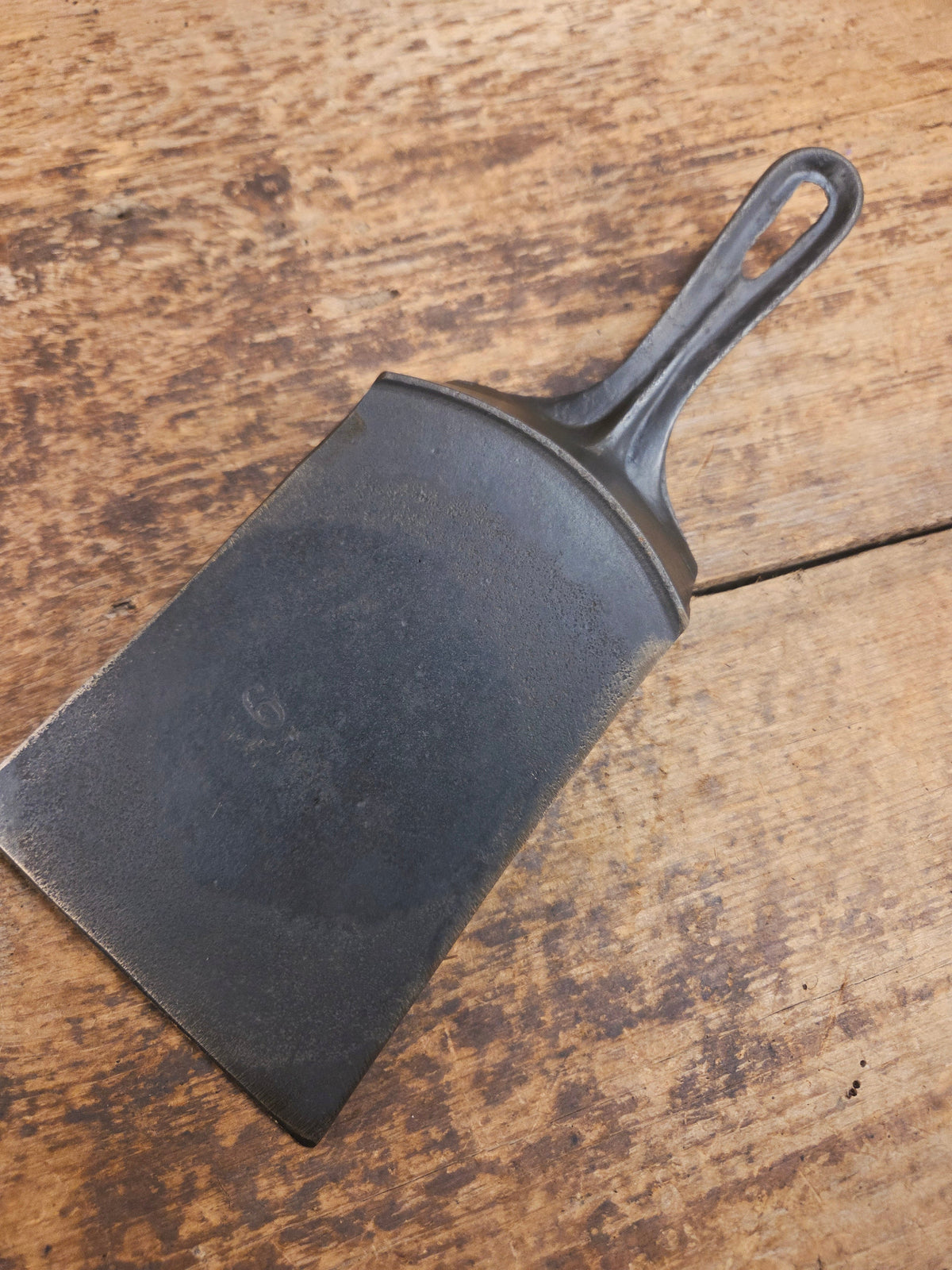 Custom made Volrath Cast Iron Skillet Spatula. Reclaimed 1920’s Era #6. Great gift! SC24 - Spatula