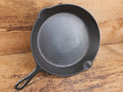 1910’s very early Lodge #8 Cast Iron Skillet with Single Notch and Raised P! - Skillet