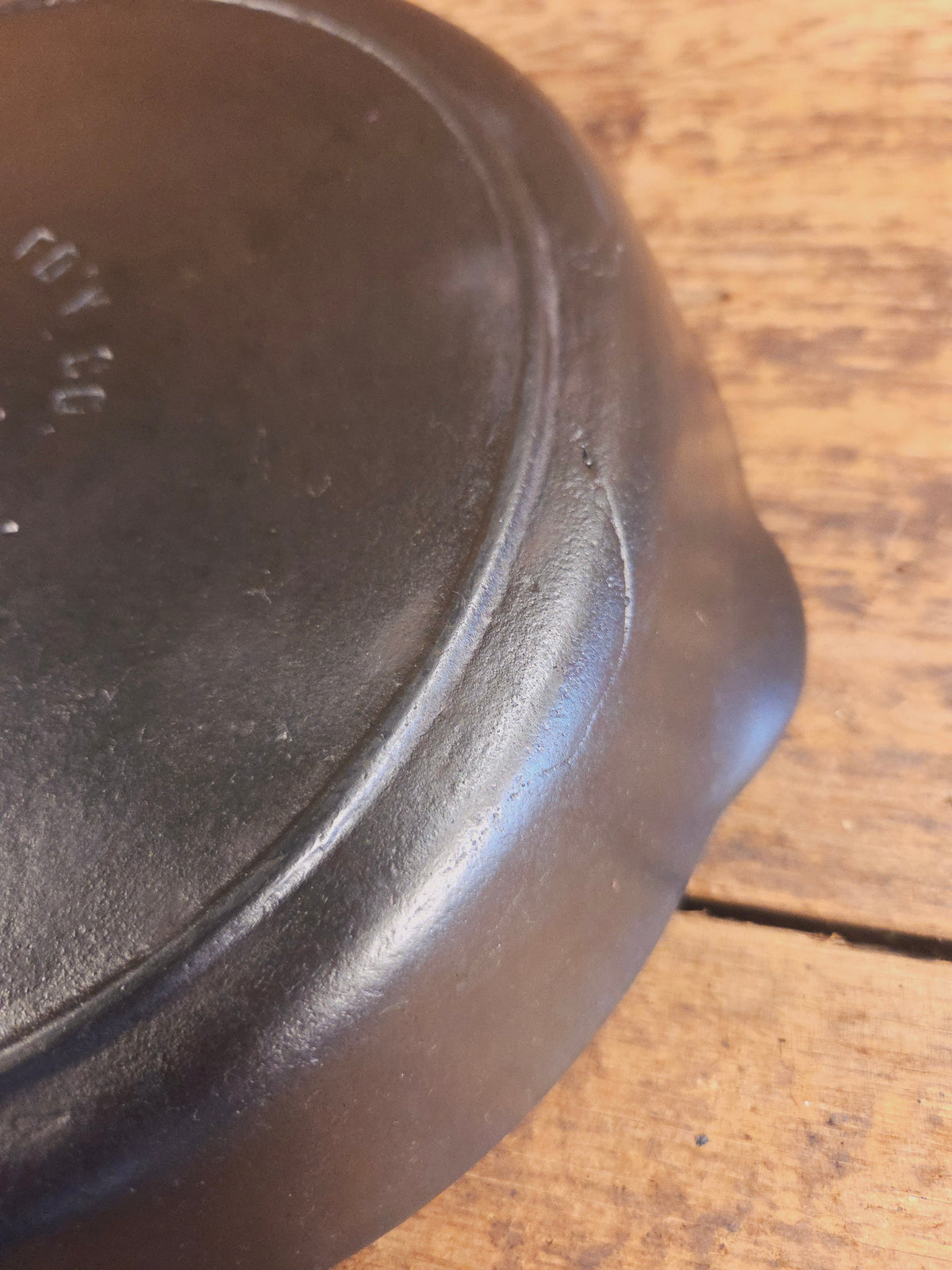 Midwest favorite! Missouri made Crescent Fndry ’Ozark’ #8 Cast Iron Skillet - Skillet