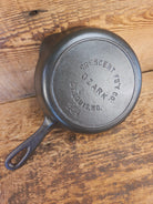 Midwest favorite and tough to source. Missouri made Crescent Fndry ’Ozark’ #4 Cast Iron Skillet - Skillet