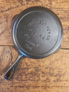 Midwest favorite and tough to source. Missouri made Crescent Fndry ’Ozark’ #4 Cast Iron Skillet - Skillet