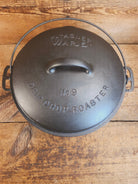1930’s Large fully marked Wagner Ware No. 9 Dutch Oven with saw tooth style Lid 1269 - Dutch Ovens Trivets & Kettles