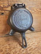Collectible Griswold 570 Ashtray / Spoon Rest. Small Novelty cast iron skillet for display or stove! Fully Restored so