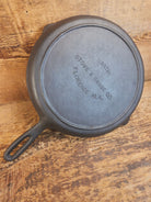 Gorgeous and harder to find Martin Stove & Range No. 8 Skillet Griddle with early Block Logo. Versatile restored and