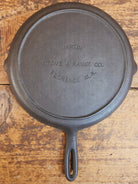 Gorgeous and harder to find Martin Stove & Range No. 8 Skillet Griddle with early Block Logo. Versatile restored and