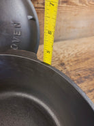 Awesome! 1920’s Griswold #8 Tite-Top Cast Iron Dutch Oven 833 D and high dome matching Griswold Lid 2551 A - Dutch