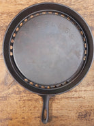 Pretty unique piece! Griswold Odorless skillet 869. Utility Skillet - Skillet