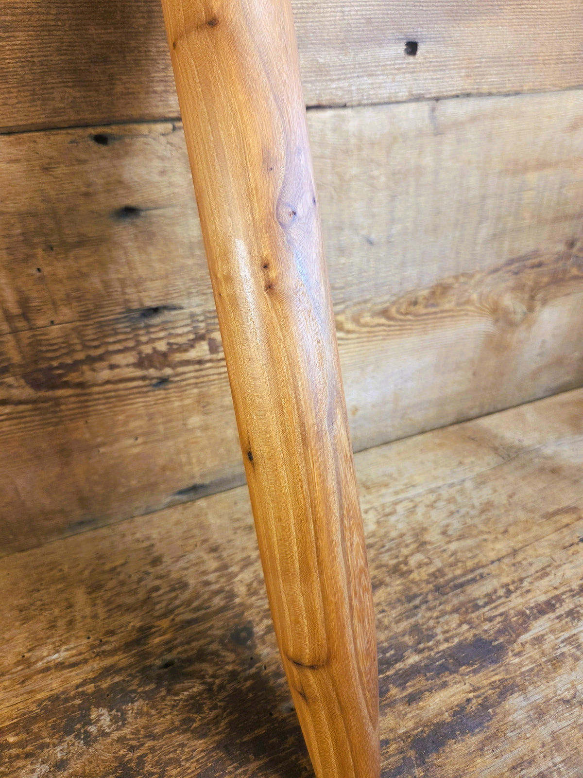 Handspun French Rolling Pin - Spalted Maple - Light Brown - Culinary Accessories