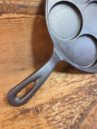 GREAT gift idea! Wagner made Griswold No. 34 Cast Iron Plett Pan with Block Logo 2980 A - Skillet