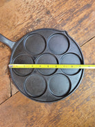 GREAT gift idea! Wagner made Griswold No. 34 Cast Iron Plett Pan with Block Logo 2980 A - Skillet
