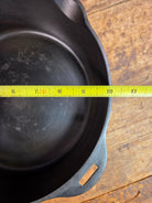 WOW! Hard to find 1930’s Hammered finish Griswold No. 8 DEEP CHICKEN FRYER Cast Iron Skillet 2028 w/ hinged lid 2098