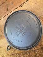 1930’s Griswold #9 Cast Iron Griddle Large Block logo ’Erie PA USA,’609’’. Awesome for pancakes and grilled cheese