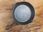 1910’s Era Lodge RAISED #7 Cast Iron Skillet Raised ’I’ No Notch heat ring - Skillet