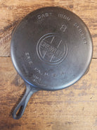 1930’s Griswold #8 Cast Iron Skillet with Large Block Logo 704 B - Skillet