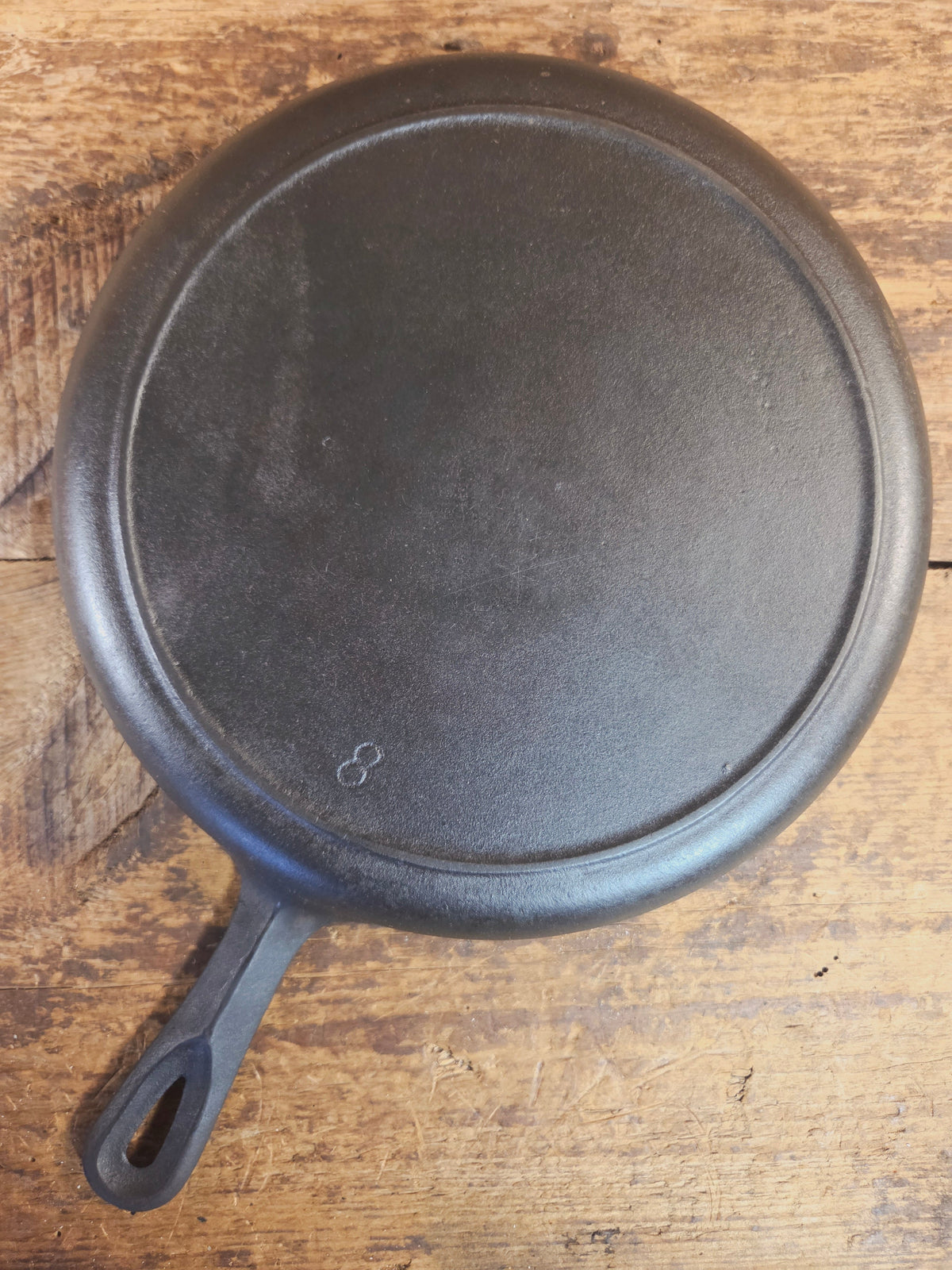 The Classic 8! 1940’s early Hand Scribed Birmingham Stove & Range Red Mountain Series #8 Skillet - Skillet