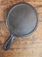 1910-20’s Chicago Hardware Foundry #3 Cast Iron Diamond Skillet with Heat Ring. Our favorite foundry story restored &