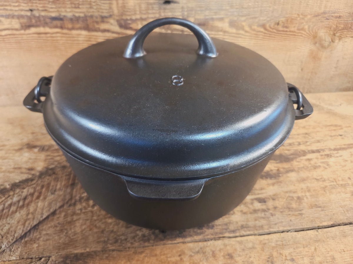 Elegant Griswold’s Iron Mountain Series #8 Cast Iron Dutch Oven with Lid (1036 C/1037 A) - Dutch Ovens Trivets & Kettles