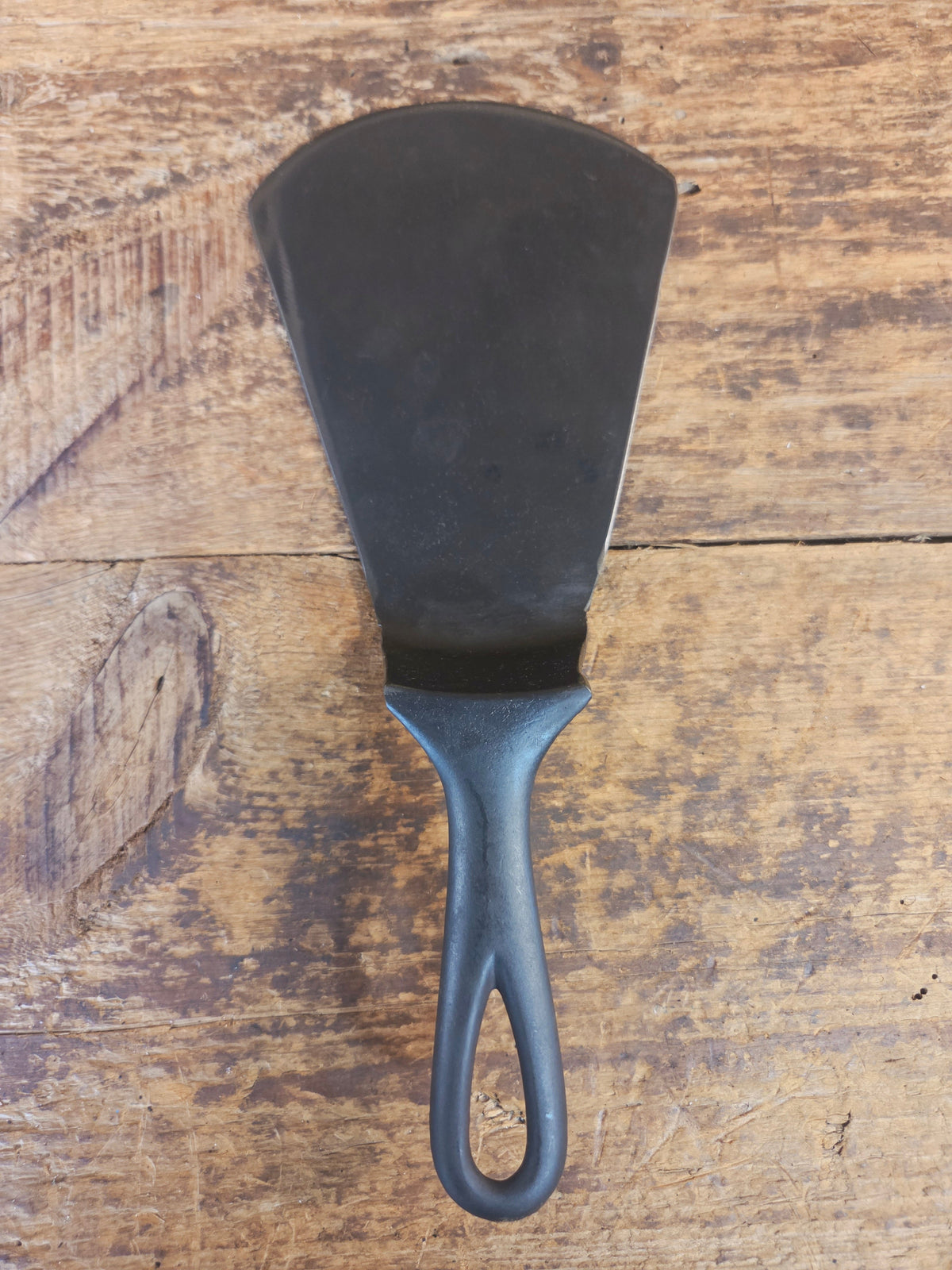 Custom made one of a kind Griswold Erie 2nd Series #6 repurposed cast iron spatula. Handmade and gorgeous! SC24