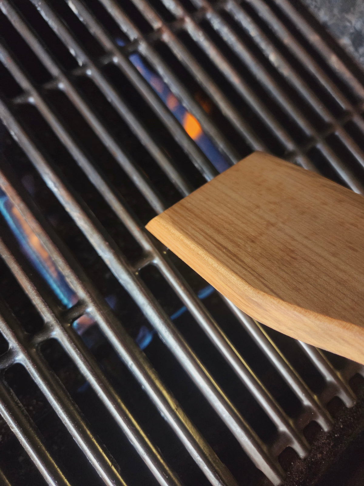 CHSNGE DESCRIPTION!!! Sycamore Wood Handmade Grill Scraper - Molds to your Grill Grates! - Culinary Accessories