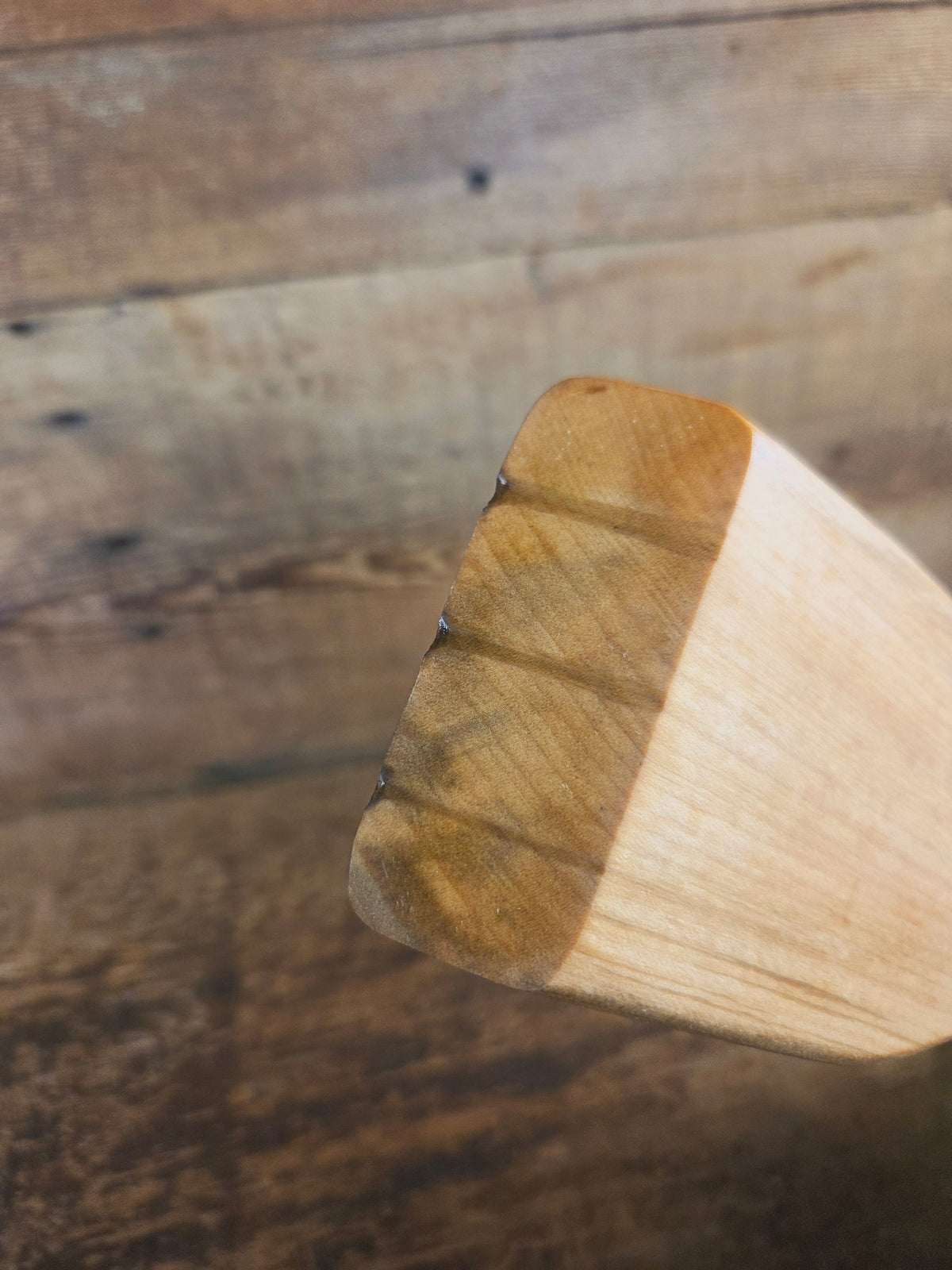 CHSNGE DESCRIPTION!!! Sycamore Wood Handmade Grill Scraper - Molds to your Grill Grates! - Culinary Accessories