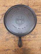 Griswold #9 Round Griddle with Large Block Logo 609. Beautiful swirls!! - Griddle