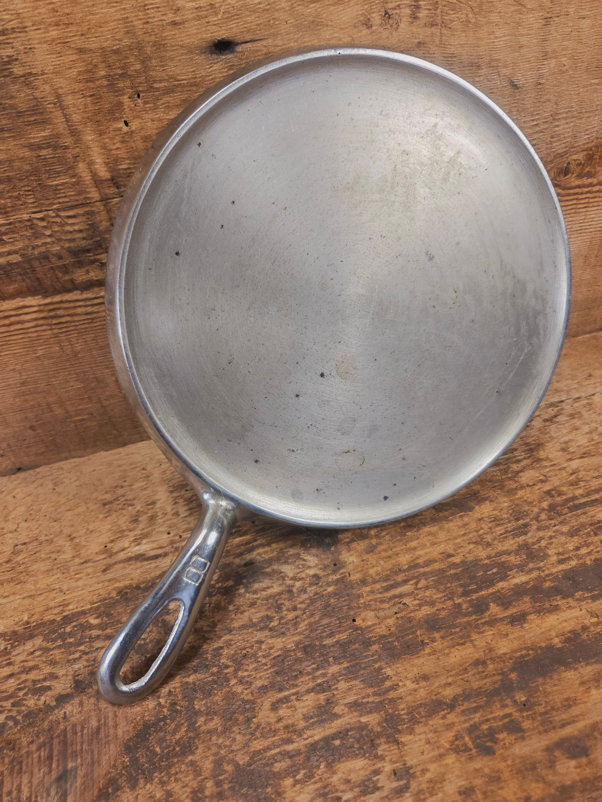 1920’s Griswold #8 Round Griddle with Chrome Finish 608 - Griddle