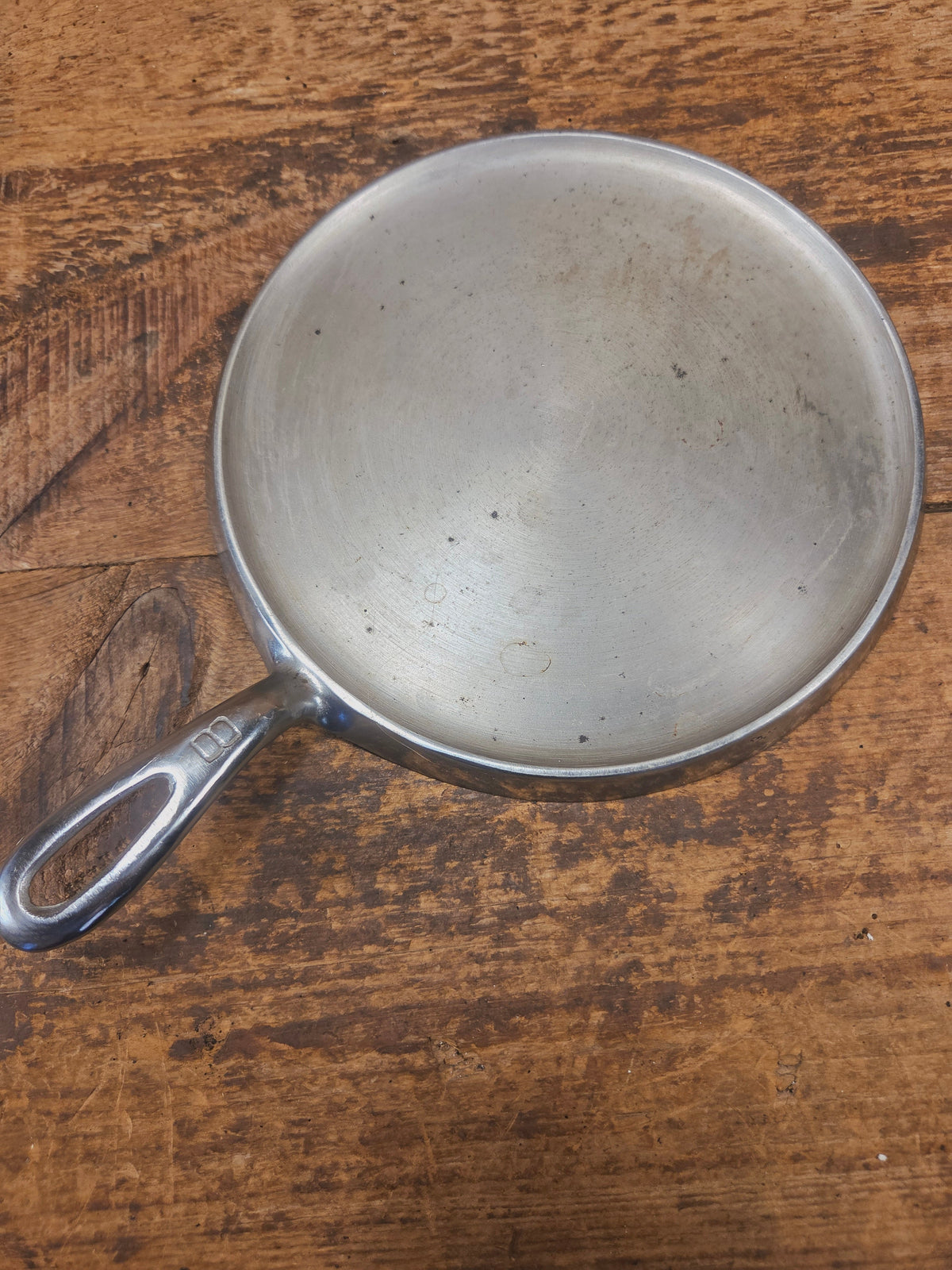 1920’s Griswold #8 Round Griddle with Chrome Finish 608 - Griddle