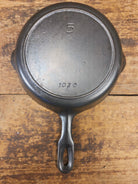 Beautiful! Iron Mountain by Griswold #5 Skillet with Heat Ring 1030 A - Skillet
