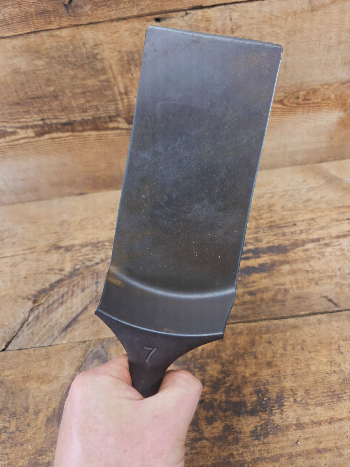 Gorgeous custom made Wagner Cast Iron Skillet Spatula. From a National Skillet. AMAZING craftmanship SC24 - Spatula