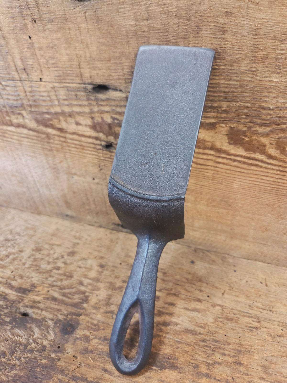 Custom made small Birmingham S&R Cast Iron Skillet Pie Server. Reclaimed from a #3 BSR Red Mountain cast iron skillet.