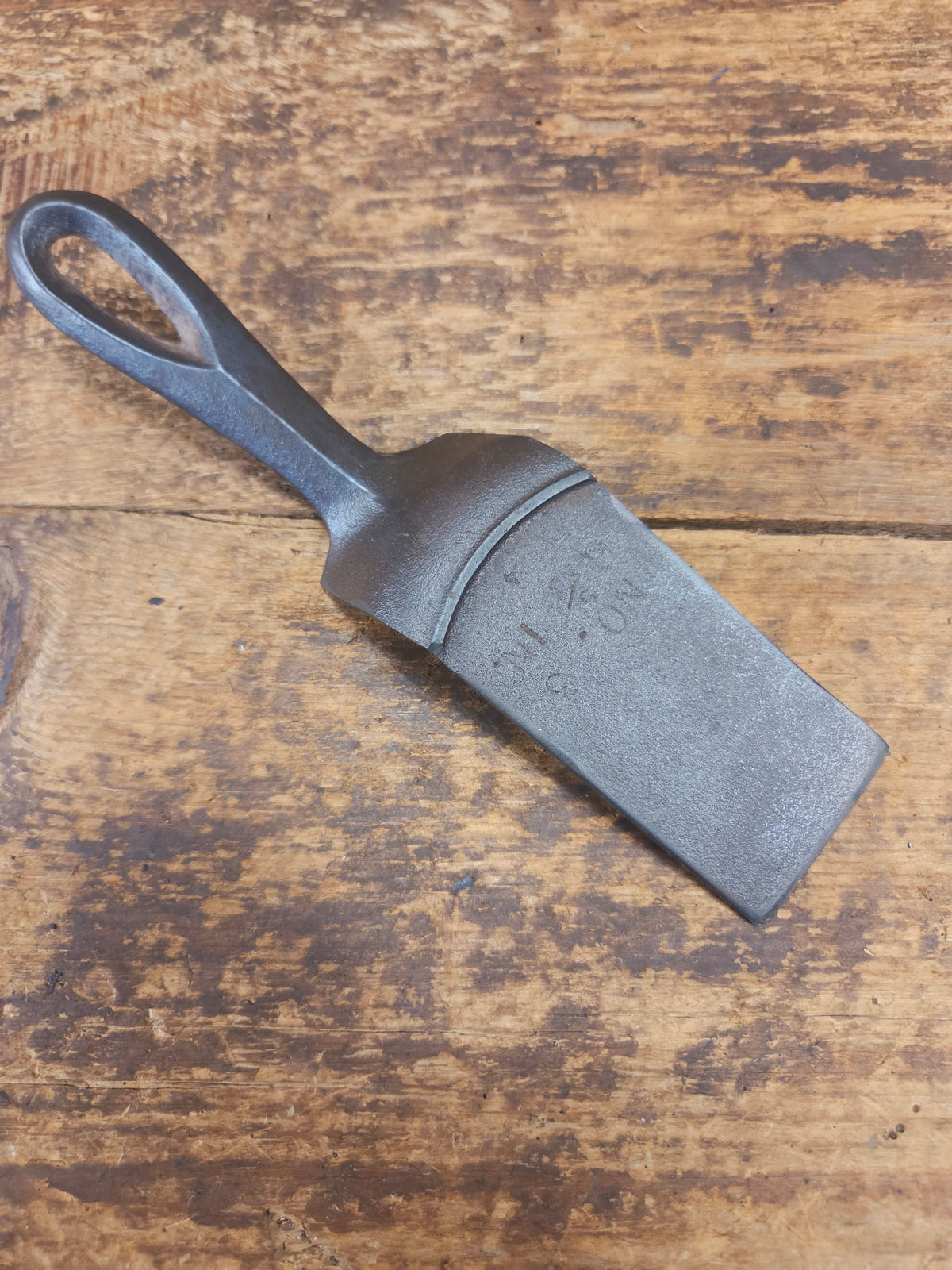 Custom made small Birmingham S&R Cast Iron Skillet Pie Server. Reclaimed from a #3 BSR Red Mountain cast iron skillet.
