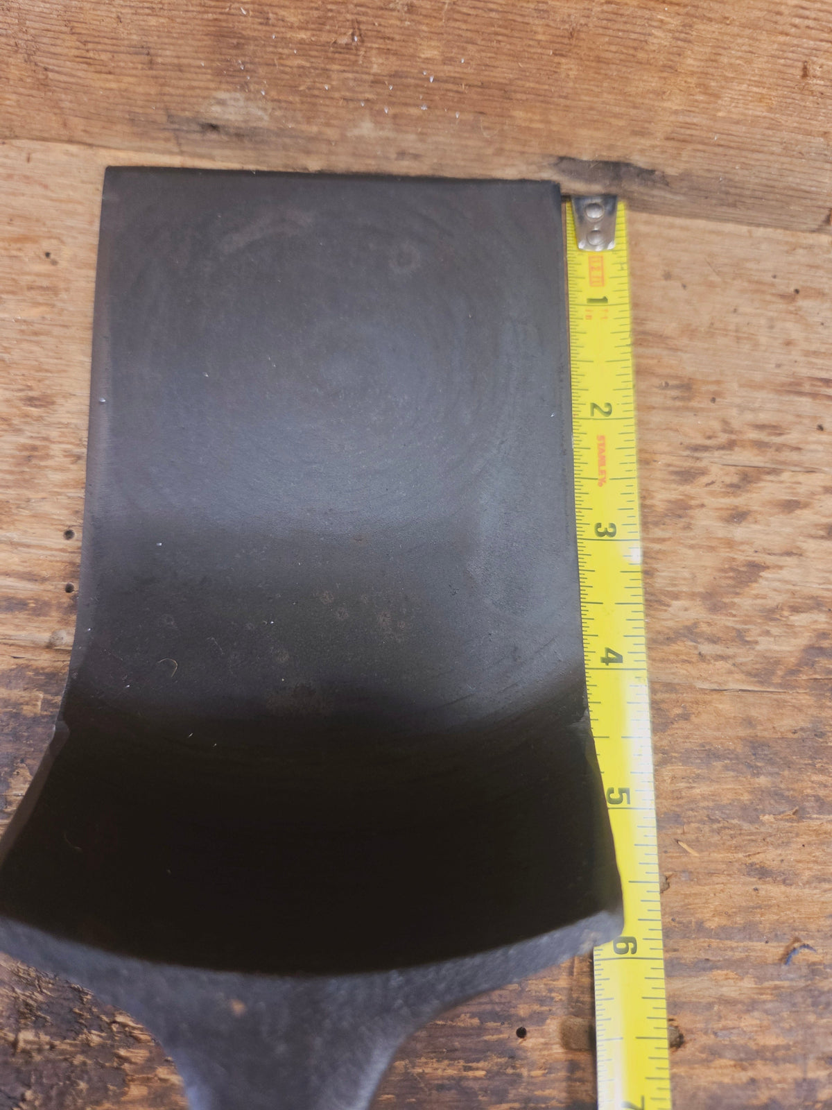 Custom made Birmingham S&R Cast Iron Skillet Spatula. Reclaimed from a Century Series #5 cast iron skillet. Great gift!
