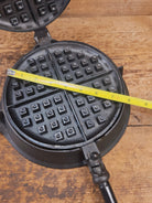 Rare 1890’s Schreiber & Conchar waffle iron that’s unusual! Not many of these 8-9’s around! - Waffle Iron
