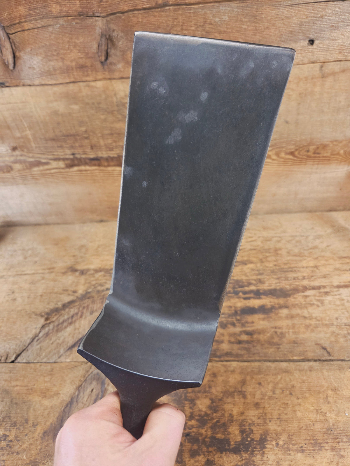 Custom made Griswold Cast Iron Skillet Spatula. MONSTER Reclaimed #10 1910’s Era Griswold Slant cast iron skillet. SC24