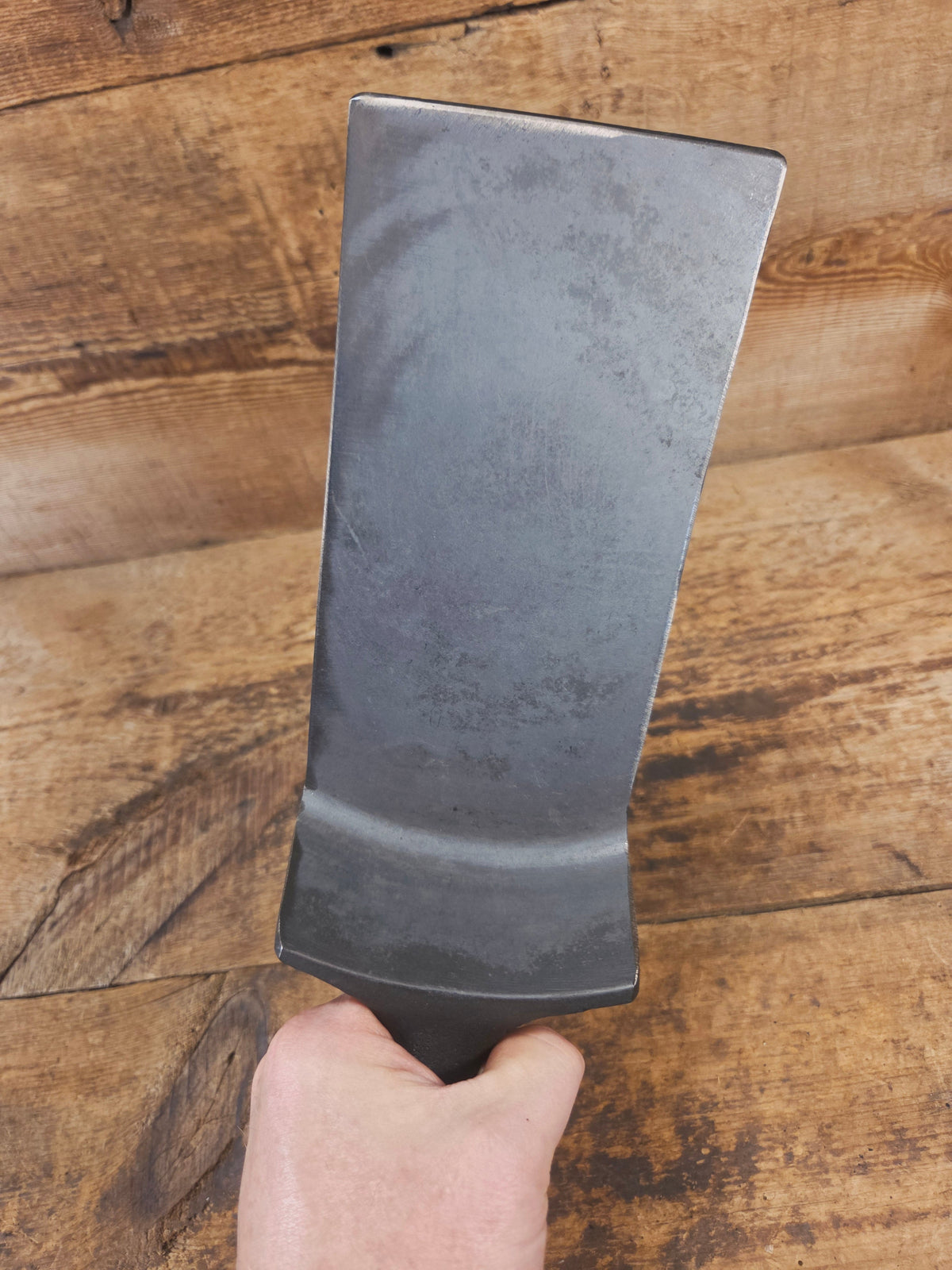 Custom made Birmingham S&R Cast Iron Skillet Spatula. Reclaimed from an early Hand Scribed BSR Red Mountain #9 cast