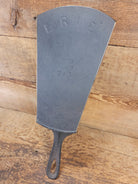 Show stopper. Custom made one of a kind Griswold Erie 3rd Series #9 spatula! A high value collectors pan kept alive as