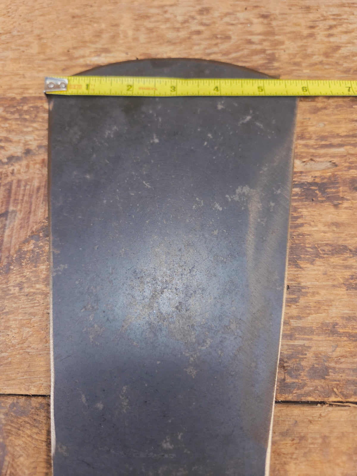 Show stopper. Custom made one of a kind Griswold Erie 3rd Series #9 spatula! A high value collectors pan kept alive as