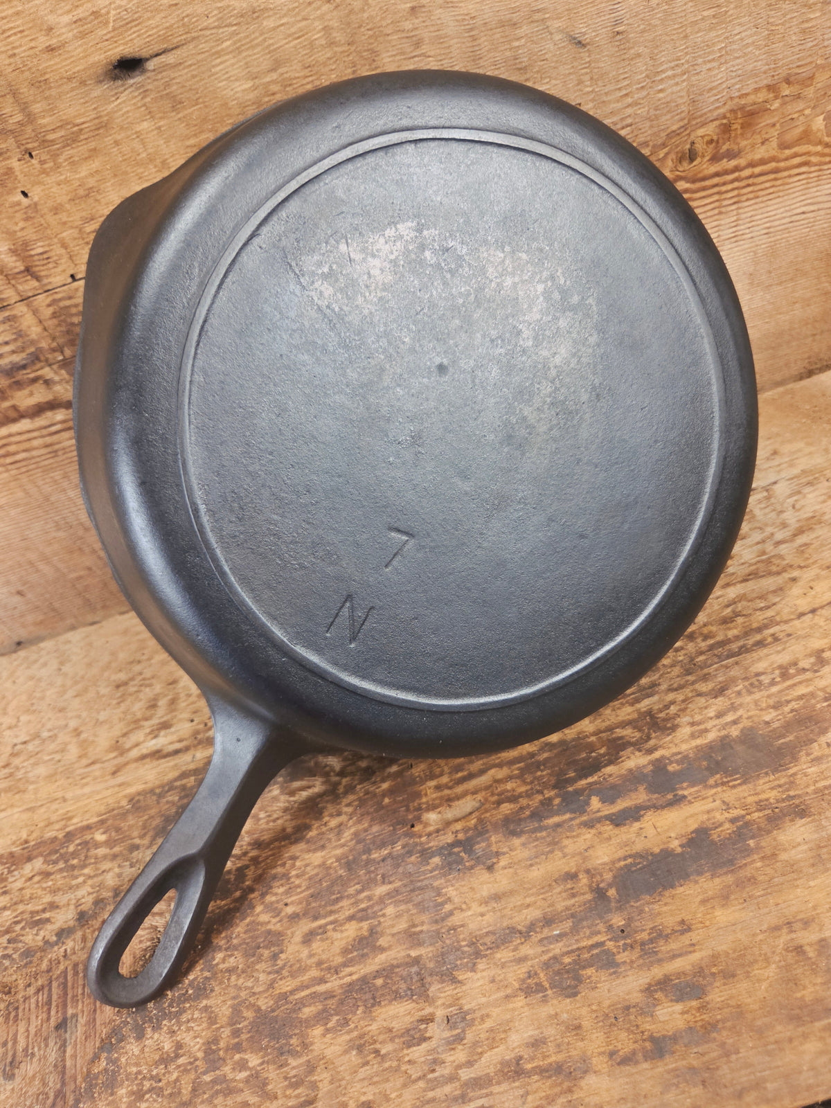 Beauty! Mid 1900’s Birmingham Stove & Range Red Mountain Series #7 N Skillet - Skillet