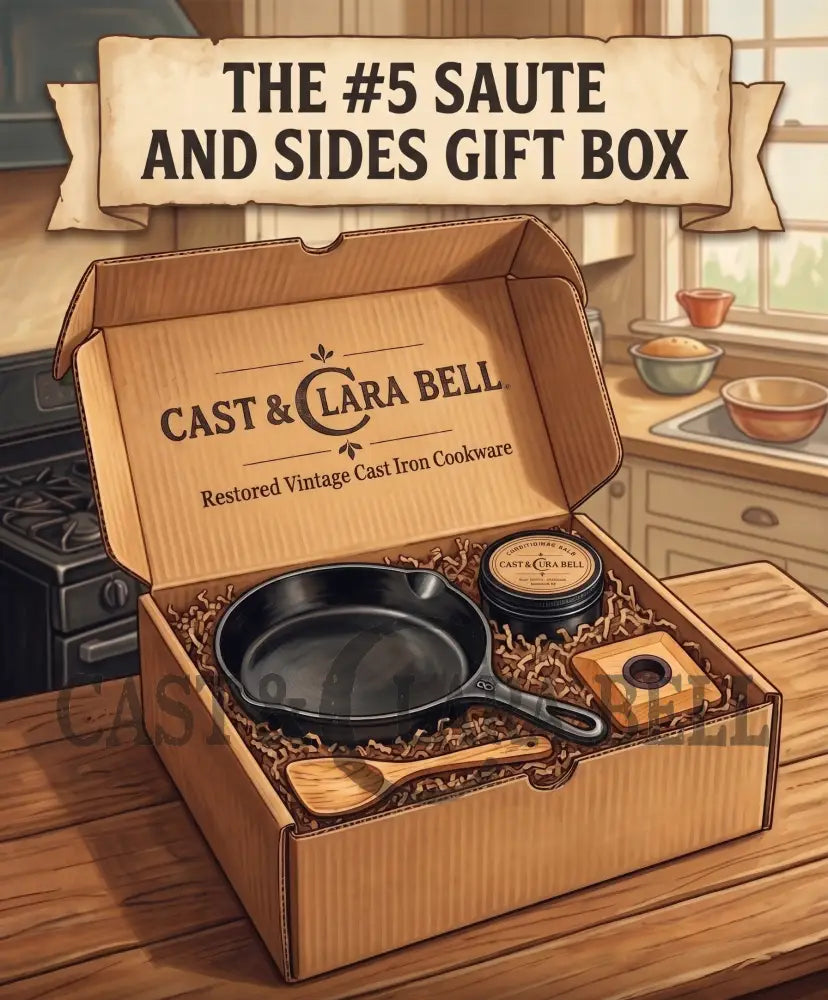 The Cast & Clara Bell #5 Skillet Sauté’s & Sides Gift Box - Gift Box