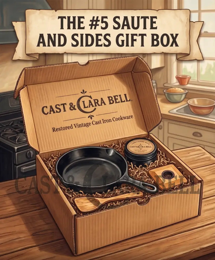 The Cast & Clara Bell #5 Skillet Sauté’s & Sides Gift Box - Gift Box