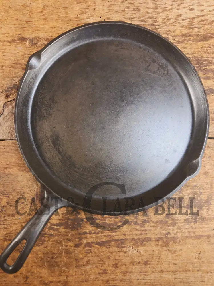 1930’s #9 Griswold Small Block Skillet Griddle (#109) #202. We use ours daily for grilled cheese omelets and more!