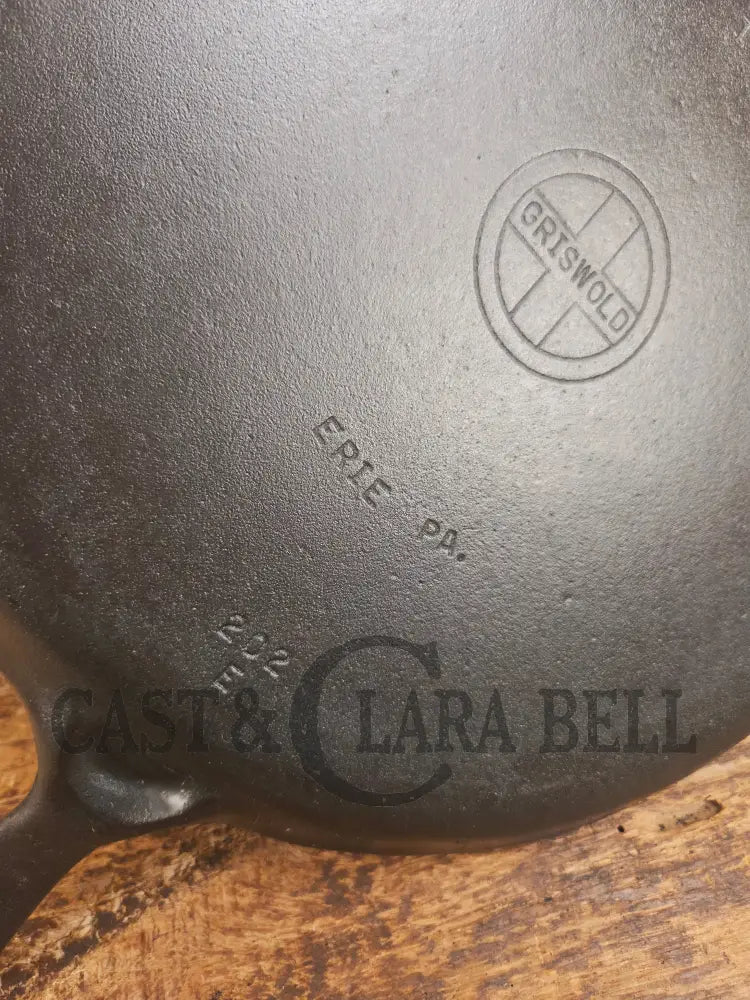 1930’s #9 Griswold Small Block Skillet Griddle (#109) #202. We use ours daily for grilled cheese omelets and more!