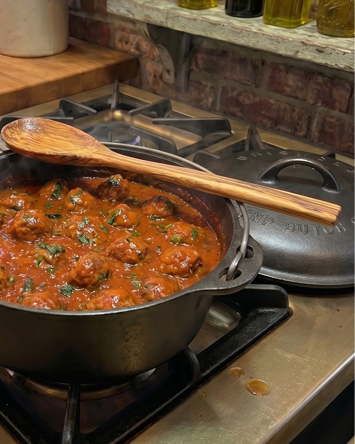 Large Handmade Kitchen Spoon - Culinary Accessories