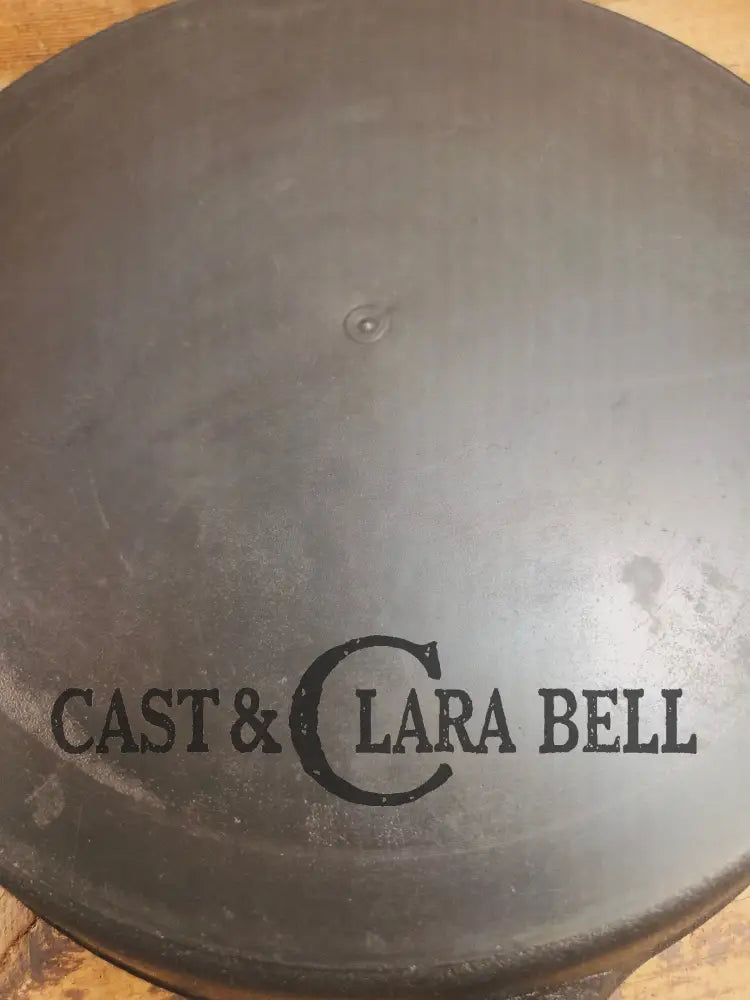 A #15 Skillet exists?? California based AB&I early 1900’s custom made milled bottom #15 skillet. One of the biggest you