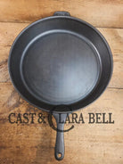 A #15 Skillet exists?? California based AB&I early 1900’s custom made milled bottom #15 skillet. One of the biggest you