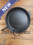 A #15 Skillet exists?? California based AB&I early 1900’s custom made milled bottom #15 skillet. One of the biggest you
